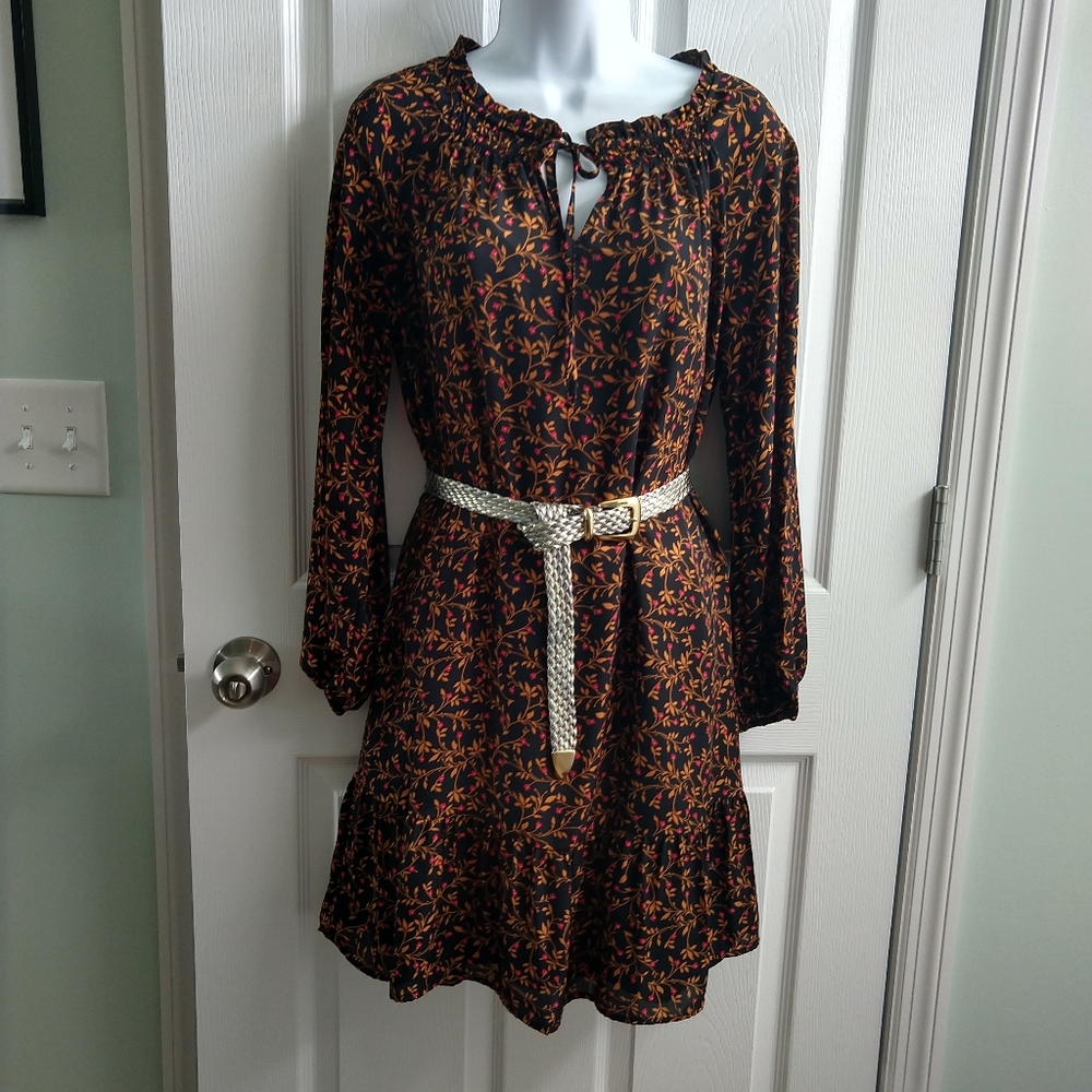 CLOSE OUT SALE!!! Mustard floral dress